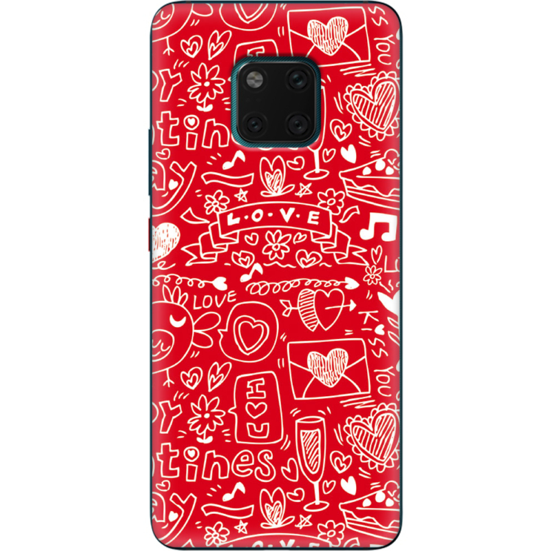 Чехол Uprint Huawei Mate 20 Pro Happy Valentines