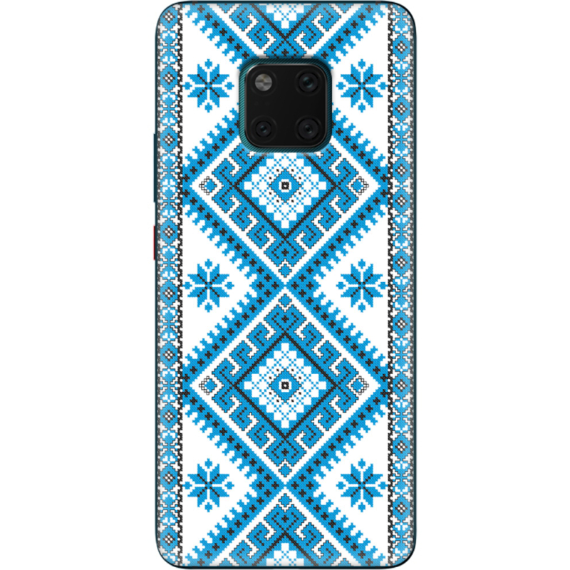 Чехол Uprint Huawei Mate 20 Pro Блакитний Орнамент