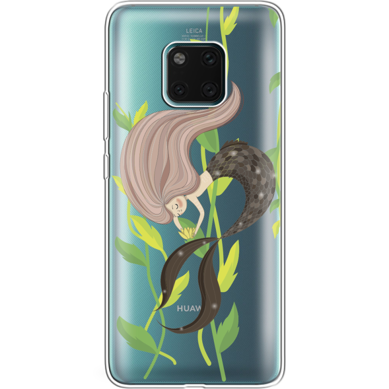 Прозрачный чехол Uprint Huawei Mate 20 Pro Cute Mermaid