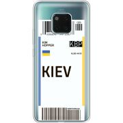 Прозрачный чехол Uprint Huawei Mate 20 Pro Ticket Kiev