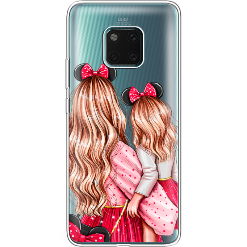 Прозрачный чехол Uprint Huawei Mate 20 Pro Mouse Girls