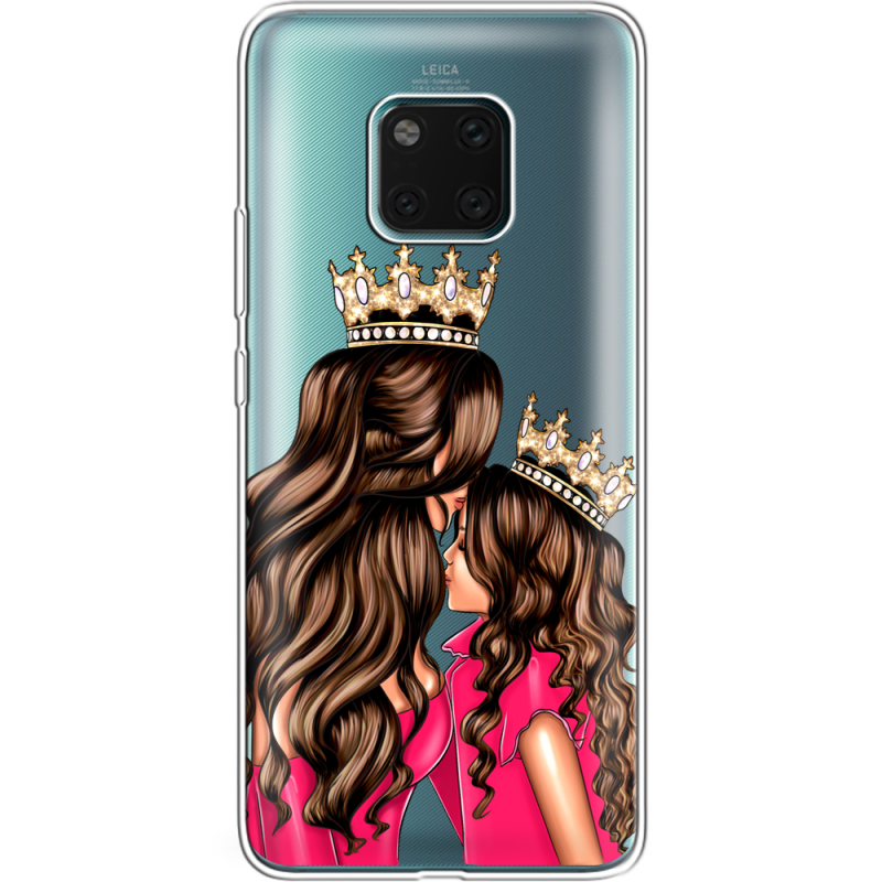 Прозрачный чехол Uprint Huawei Mate 20 Pro Queen and Princess