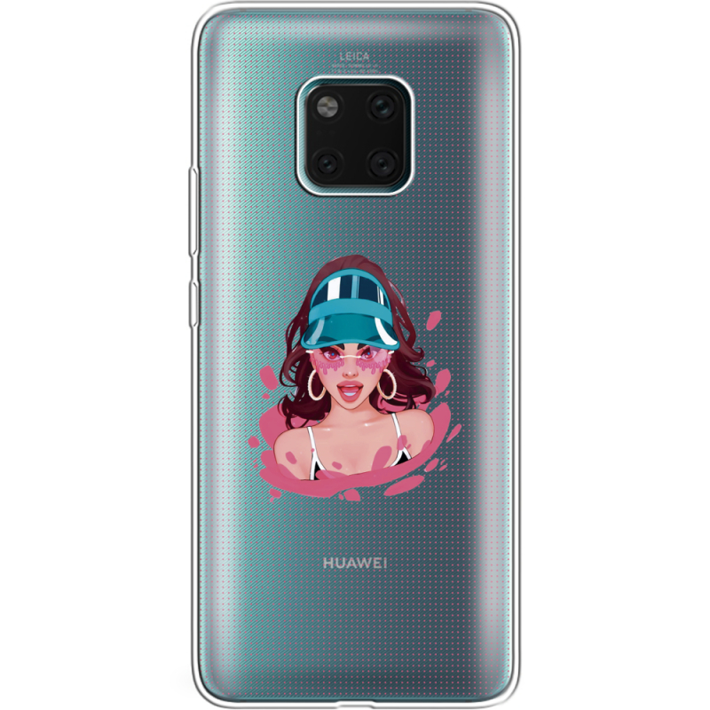 Прозрачный чехол Uprint Huawei Mate 20 Pro Selena Gomez