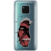 Прозрачный чехол Uprint Huawei Mate 20 Pro Нападение Титана