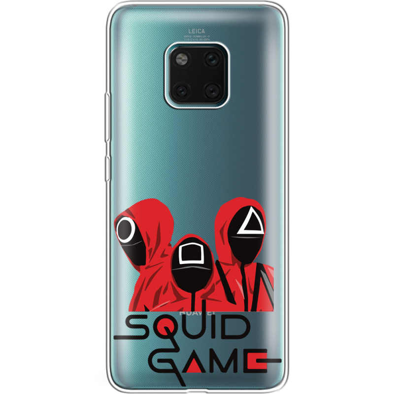 Прозрачный чехол Uprint Huawei Mate 20 Pro siquid game люди в красном