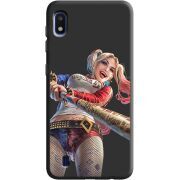 Черный чехол Uprint Samsung A105 Galaxy A10 Happy Harley Quinn