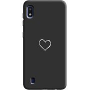 Черный чехол Uprint Samsung A105 Galaxy A10 My Heart