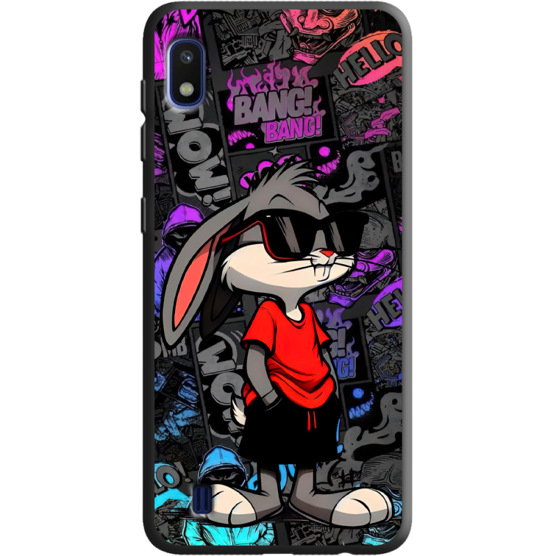 Черный чехол Uprint Samsung A105 Galaxy A10 Малий вухань