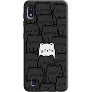 Черный чехол Uprint Samsung A105 Galaxy A10 