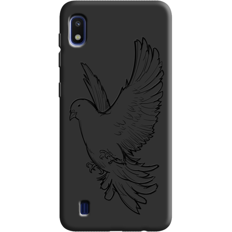 Черный чехол Uprint Samsung A105 Galaxy A10 Dove