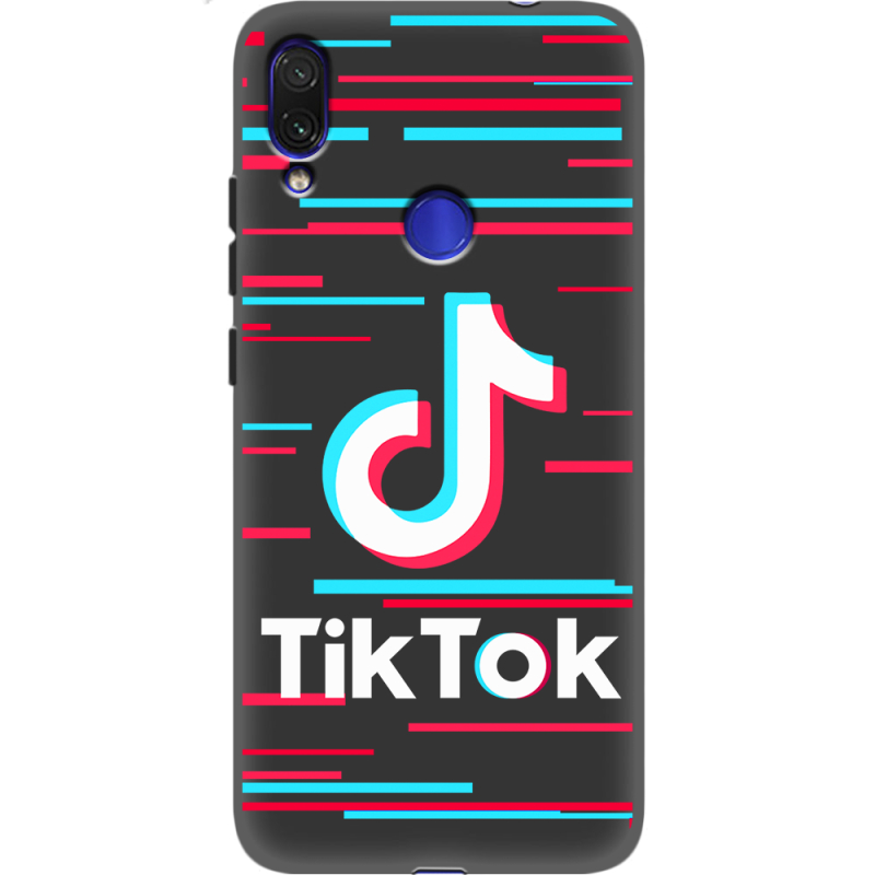 Черный чехол Uprint Xiaomi Redmi Note 7 Tik Tok