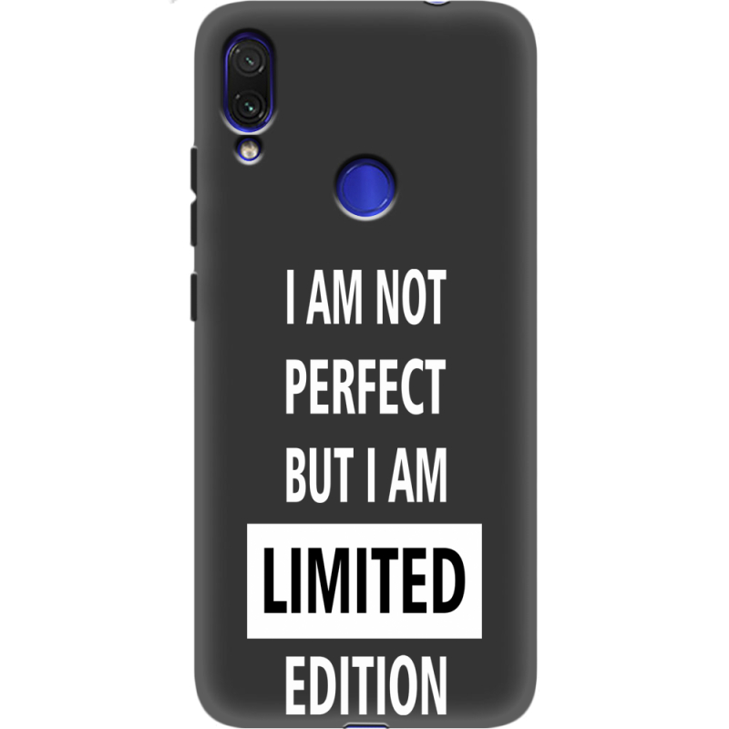 Черный чехол Uprint Xiaomi Redmi Note 7 Limited Edition