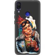 Черный чехол Uprint Xiaomi Redmi Note 7 Tanker Girl