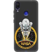 Черный чехол Uprint Xiaomi Redmi Note 7 NASA Spaceship