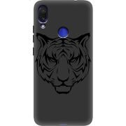 Черный чехол Uprint Xiaomi Redmi Note 7 Tiger