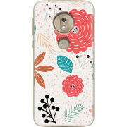 Чехол Uprint Motorola Moto G7 Play XT1952 Line Flowers