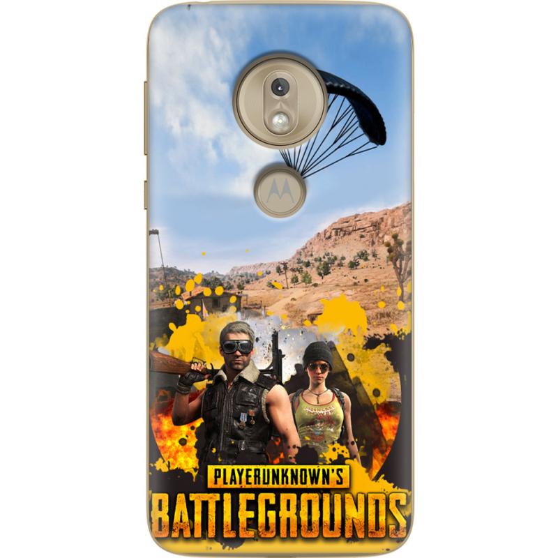 Чехол Uprint Motorola Moto G7 Play XT1952 Pubg parachute