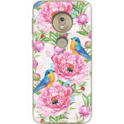 Чехол Uprint Motorola Moto G7 Play XT1952 Birds and Flowers