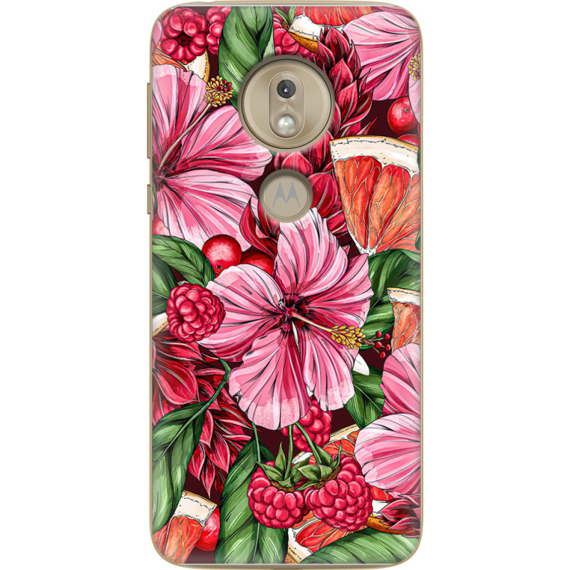 Чехол Uprint Motorola Moto G7 Play XT1952 Tropical Flowers