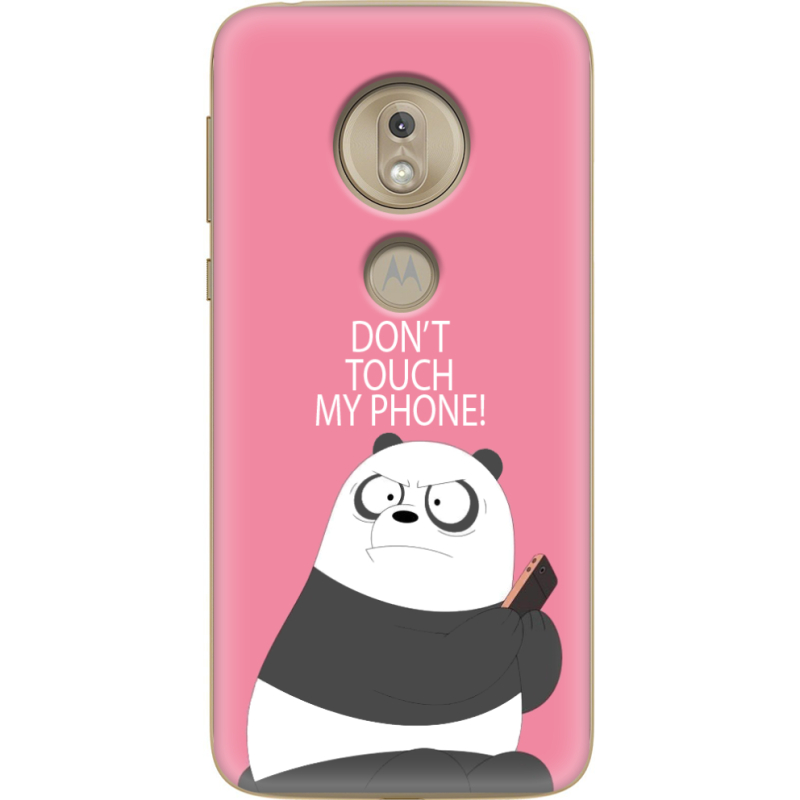 Чехол Uprint Motorola Moto G7 Play XT1952 Dont Touch My Phone Panda