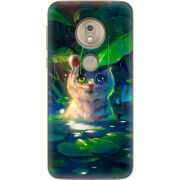 Чехол Uprint Motorola Moto G7 Play XT1952 White Tiger Cub