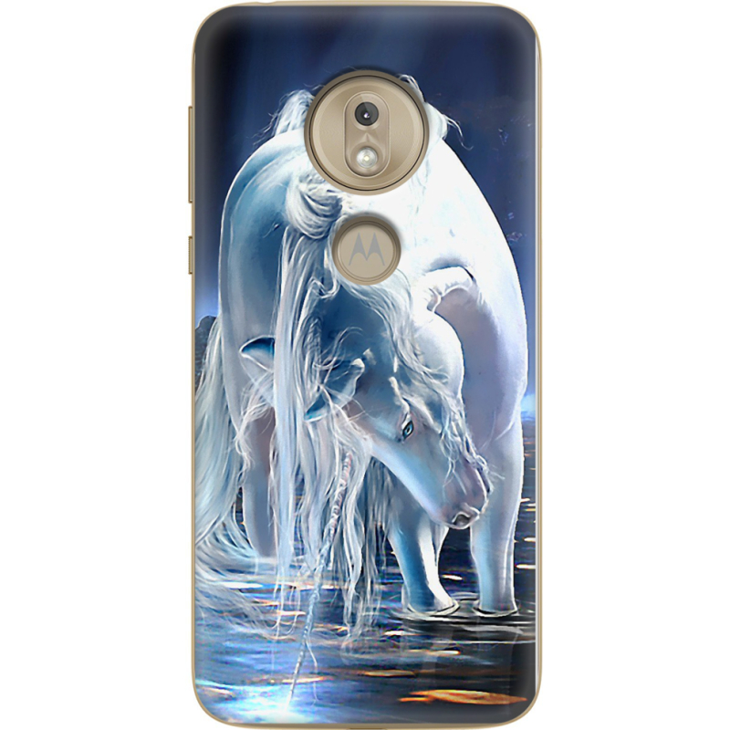 Чехол Uprint Motorola Moto G7 Play XT1952 White Horse