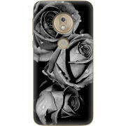 Чехол Uprint Motorola Moto G7 Play XT1952 Black and White Roses