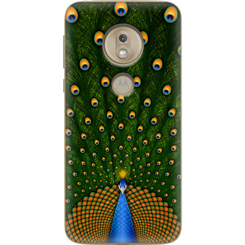 Чехол Uprint Motorola Moto G7 Play XT1952 Peacocks Tail