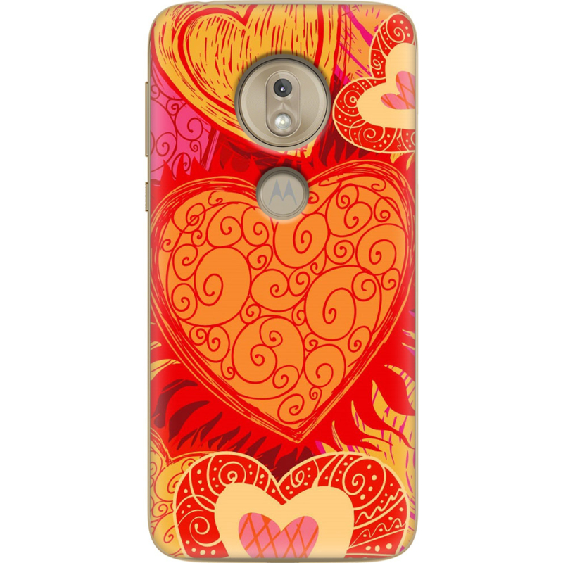 Чехол Uprint Motorola Moto G7 Play XT1952 Warm Hearts