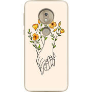 Чехол Uprint Motorola Moto G7 Play XT1952 Flower Hands