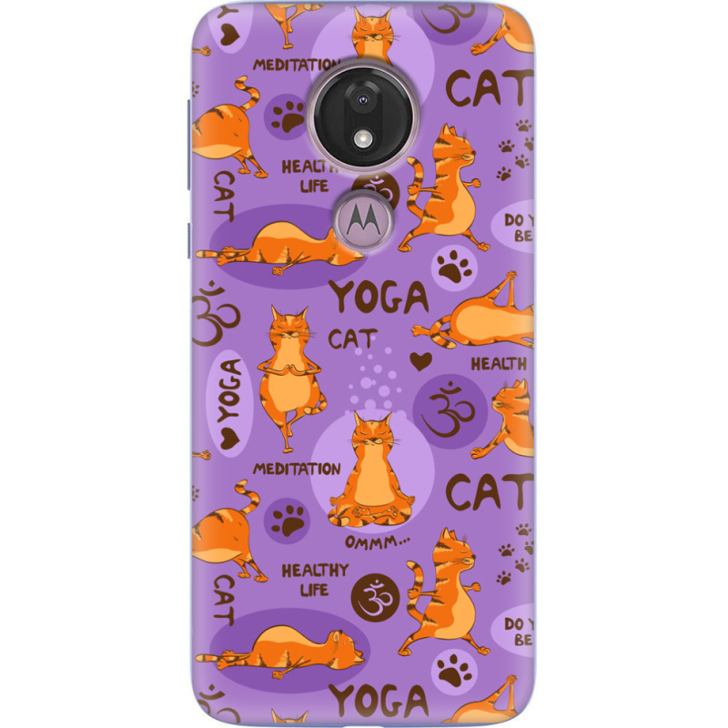 Чехол Uprint Motorola Moto G7 Power XT1955 Yoga Cat