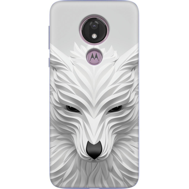 Чехол Uprint Motorola Moto G7 Power XT1955 White Wolf