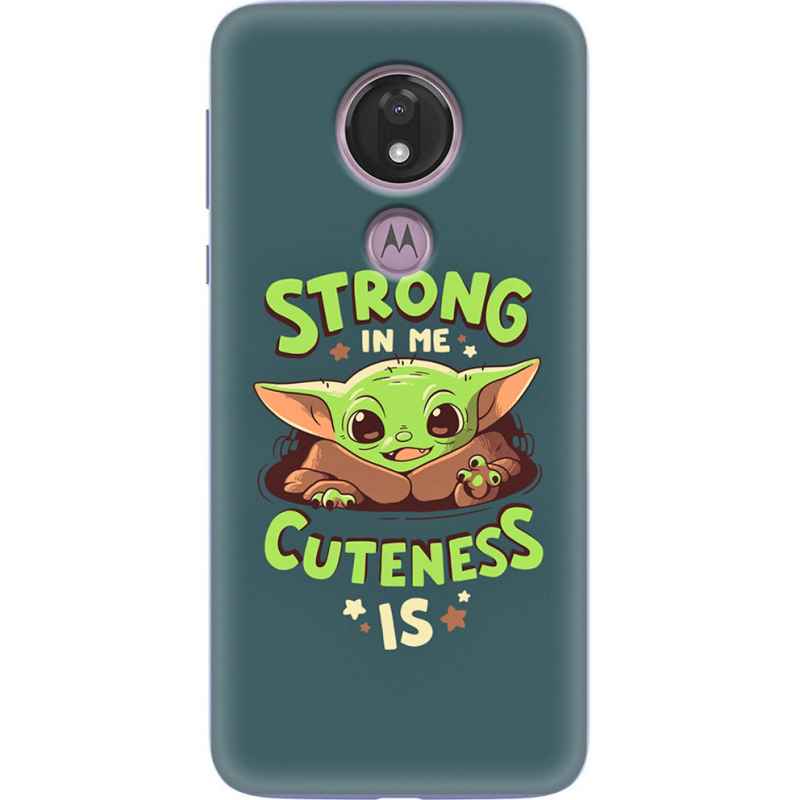 Чехол Uprint Motorola Moto G7 Power XT1955 Strong in me Cuteness is