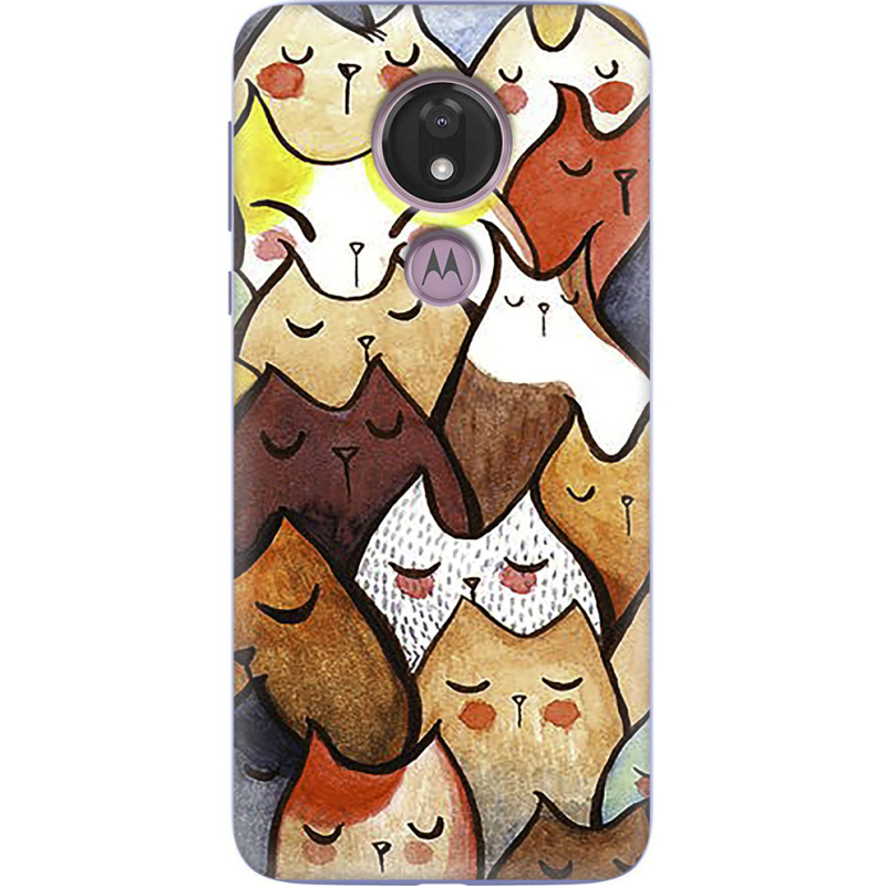 Чехол Uprint Motorola Moto G7 Power XT1955 Sleepy Cats