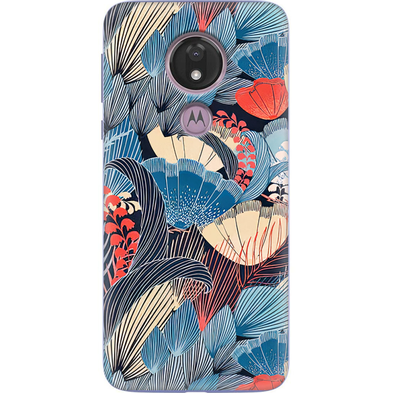 Чехол Uprint Motorola Moto G7 Power XT1955 Blue Herb