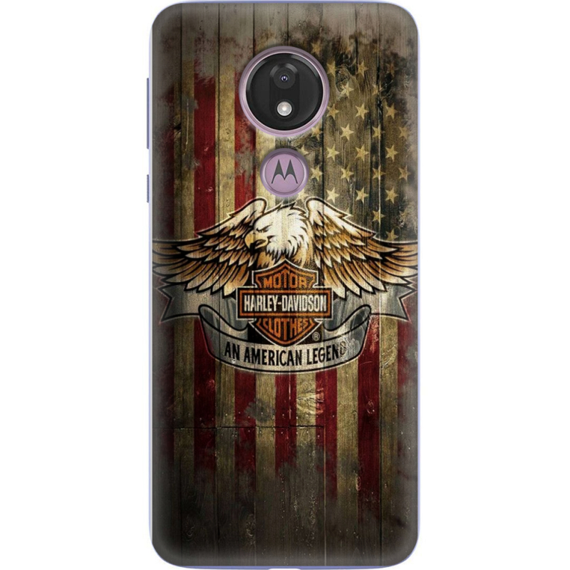 Чехол Uprint Motorola Moto G7 Power XT1955 Harley An American Legend