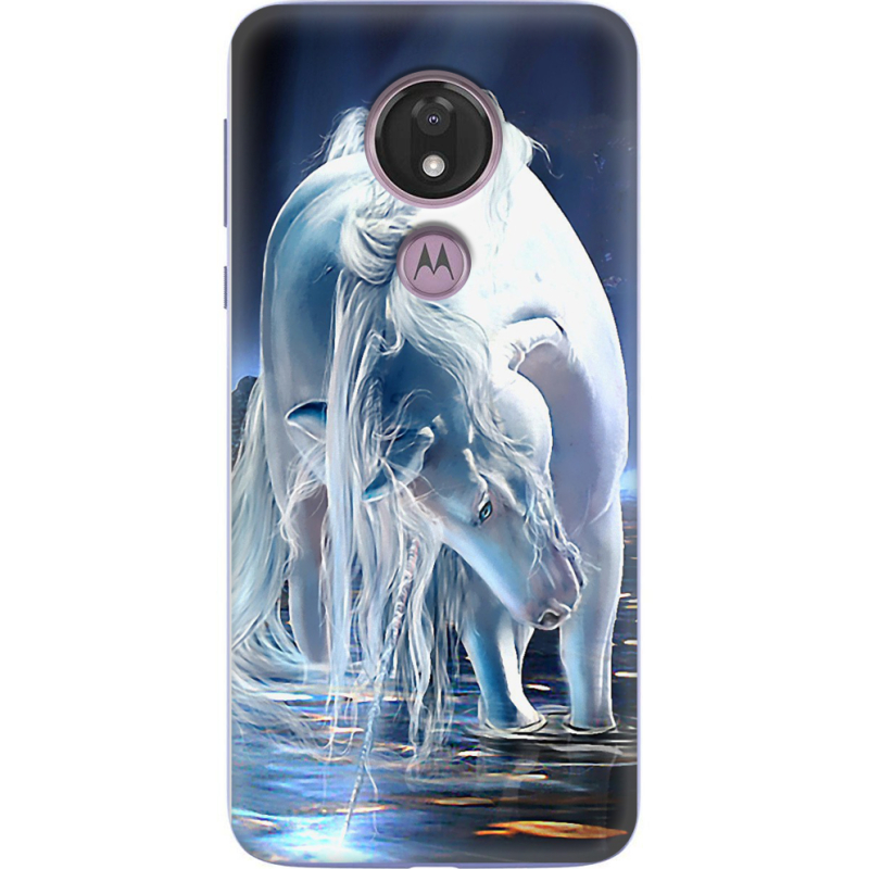 Чехол Uprint Motorola Moto G7 Power XT1955 White Horse