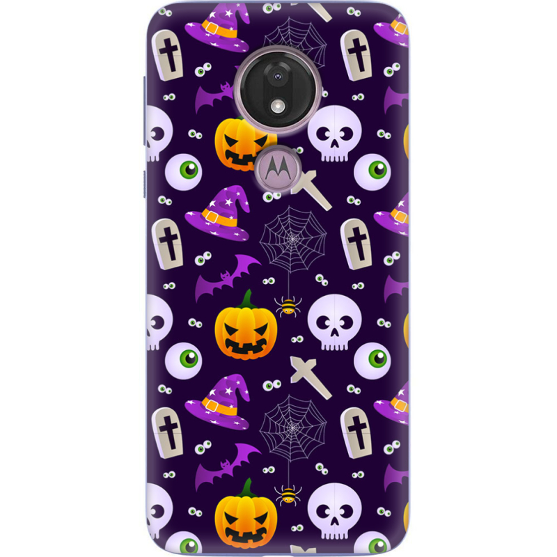 Чехол Uprint Motorola Moto G7 Power XT1955 Halloween Purple Mood