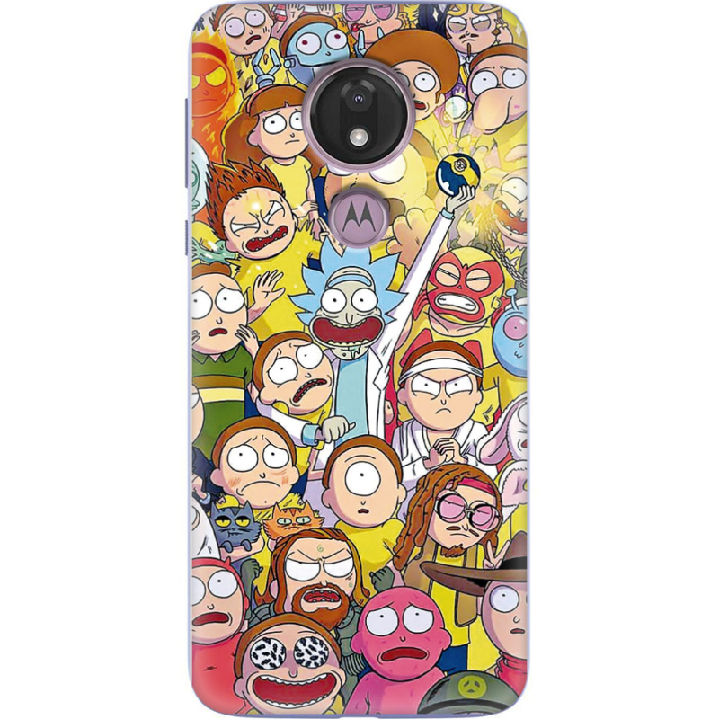 Чехол Uprint Motorola Moto G7 Power XT1955 Rick and Morty