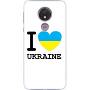 Чехол Uprint Motorola Moto G7 Power XT1955 I love Ukraine