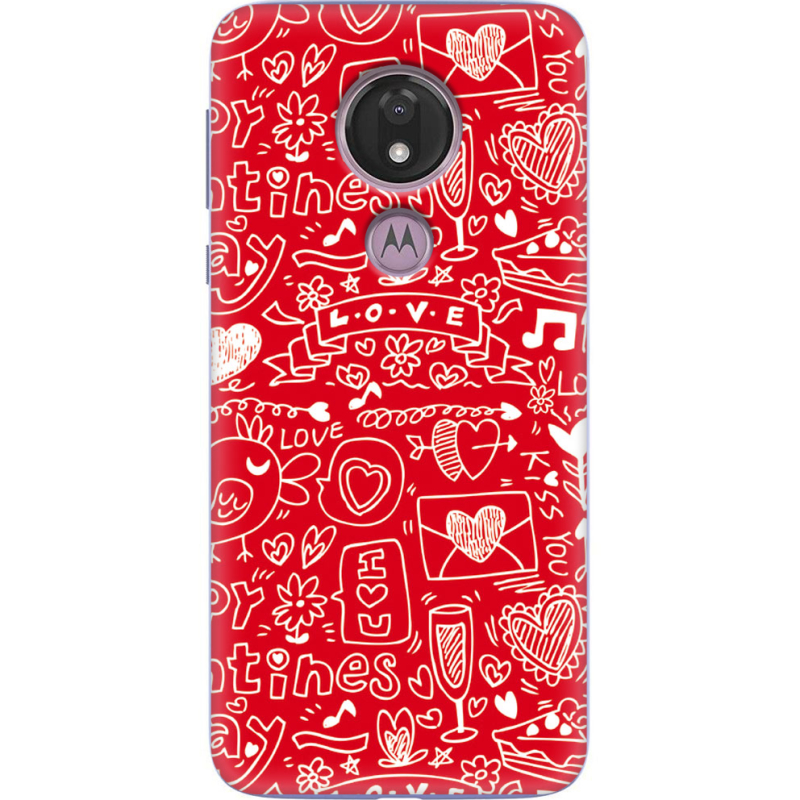 Чехол Uprint Motorola Moto G7 Power XT1955 Happy Valentines