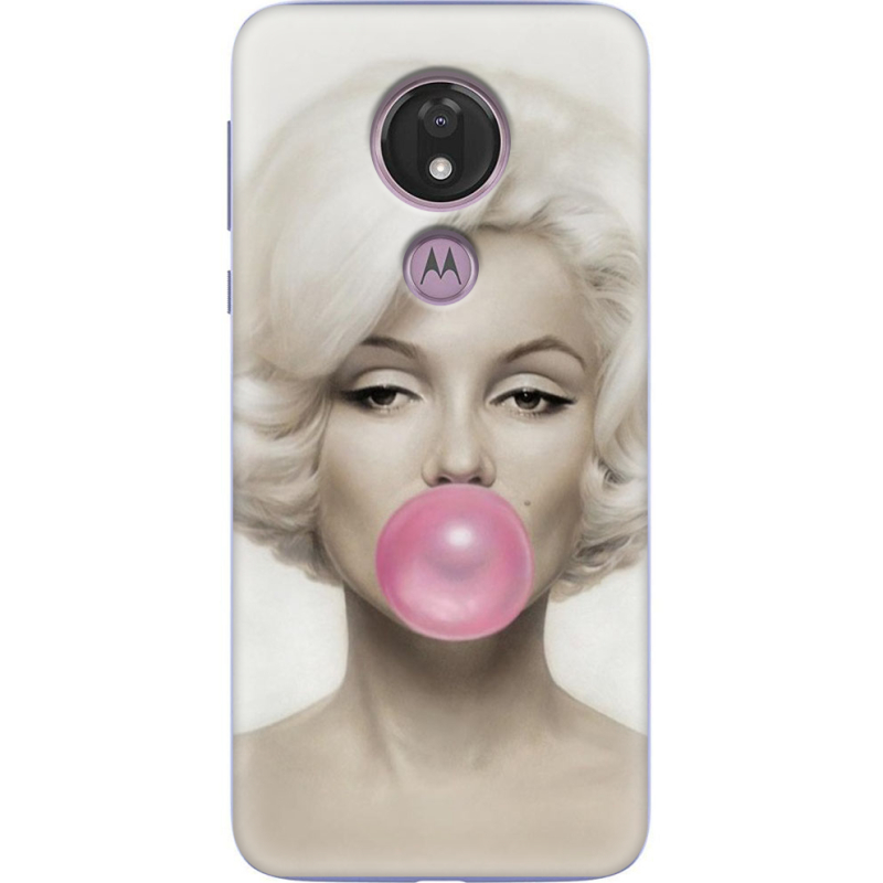 Чехол Uprint Motorola Moto G7 Power XT1955 Marilyn Monroe Bubble Gum