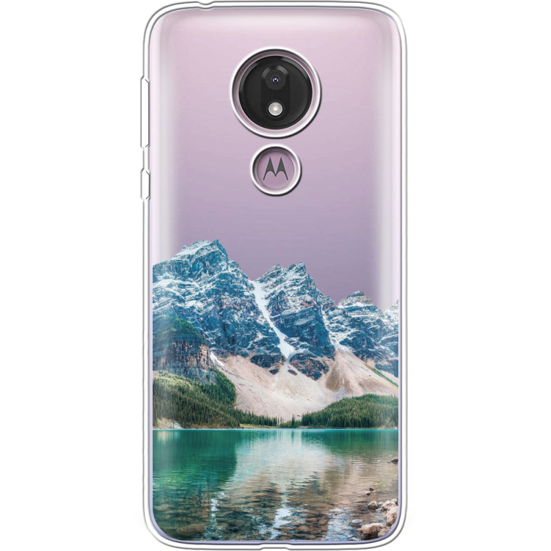 Прозрачный чехол Uprint Motorola Moto G7 Power XT1955 Blue Mountain