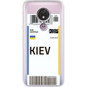 Прозрачный чехол Uprint Motorola Moto G7 Power XT1955 Ticket Kiev