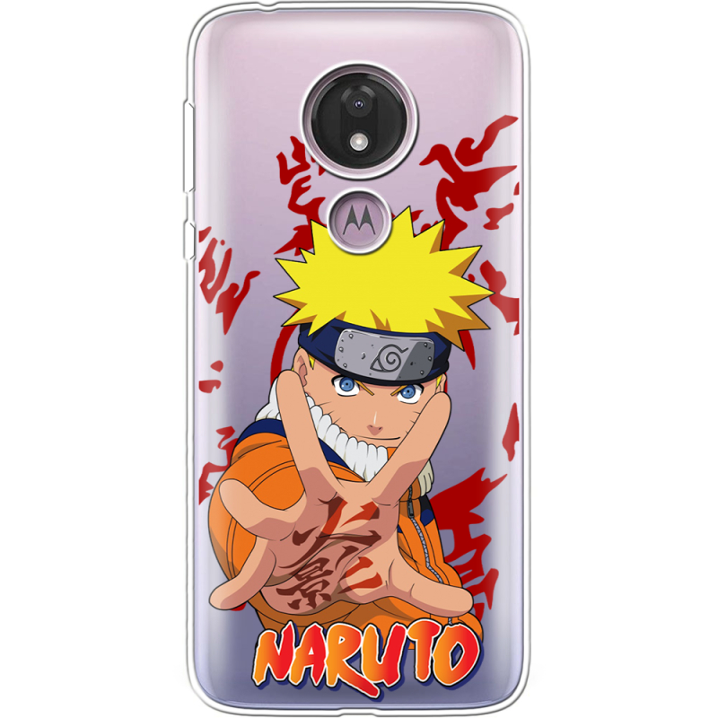 Прозрачный чехол Uprint Motorola Moto G7 Power XT1955 Naruto