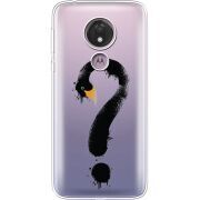 Прозрачный чехол Uprint Motorola Moto G7 Power XT1955 Swan question