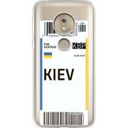 Прозрачный чехол Uprint Motorola Moto G7 Play XT1952 Ticket Kiev