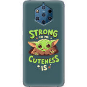 Чехол Uprint Nokia 9 Strong in me Cuteness is