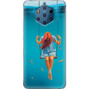 Чехол Uprint Nokia 9 Girl In The Sea