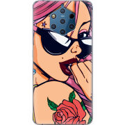 Чехол Uprint Nokia 9 Pink Girl